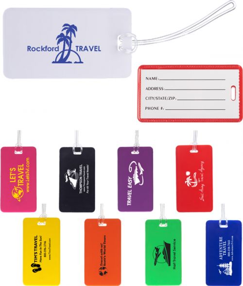 Travel Luggage Tag Suitcase Baggage Check In Anti Lost Mark Label Bag  Accessories Cartoon Soft PVC Name Tag From Cnbagswholesale, $0.77
